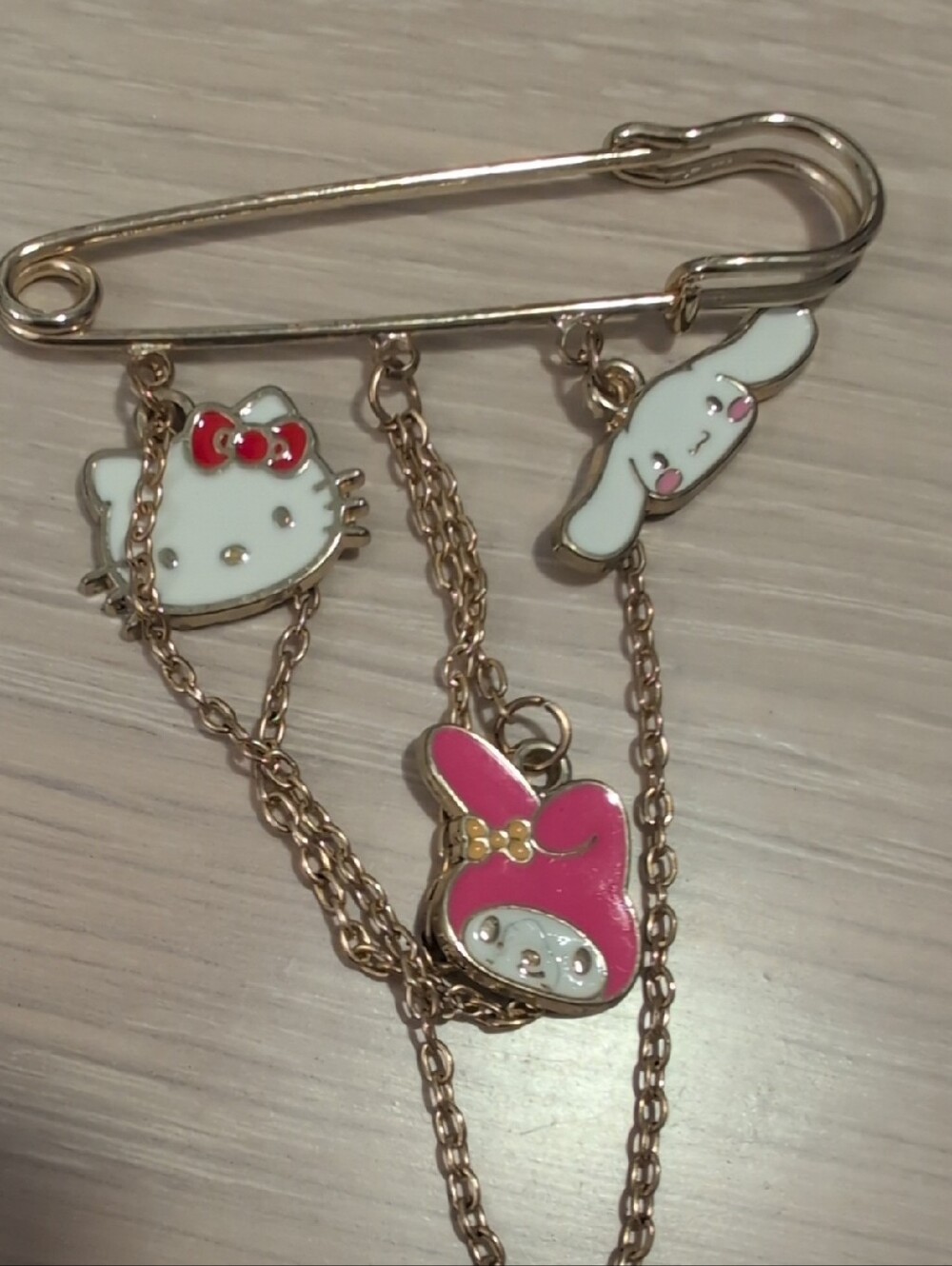 Sanrio Clothes Pin Brooch